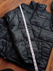 Navy Blue Puffed Jacket