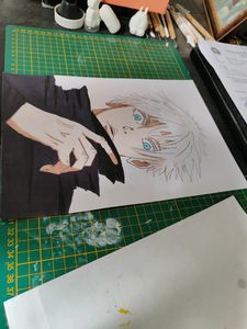 A4 Size Portrait of Gojo Satoru