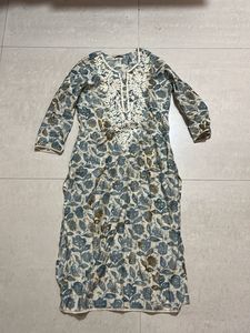 Floral Print Kurta