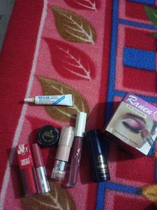 Combo Of 14 Slightly Used Makeup Products