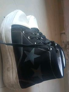 Star Design High Top Sneakers
