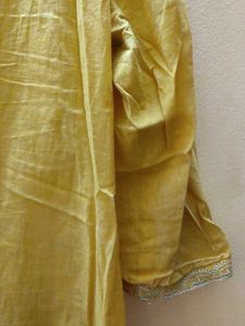 Yellow Kurtha From Trends