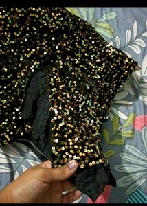 Sparkling Sleeveless Sequin Dress
