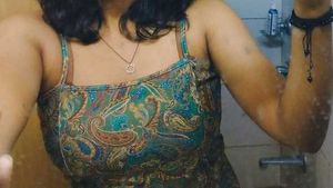 Paisley Print Mini Dress