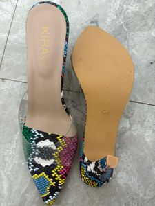 Nude Plain Heels