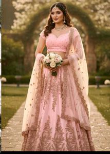 Offer Price 🎉Pastel Bridal Lehenga ✨