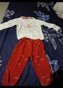 Cute Kids' Pajama Set(12-18)