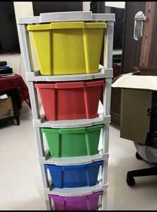 DOWAN 6 Layer Plastic Modular Drawer Organizer