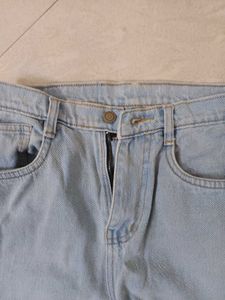 Light Wash Wide Leg Jeans