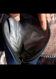 Leather Pouch for Storing Accessories