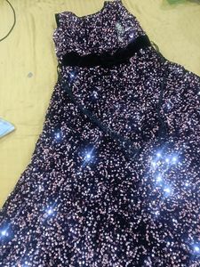 Size 30 8 To 10years Girls Party Wear Long Frock