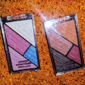 Pigmented Eyeshadow Pallets Combo