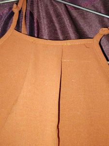 Chic Rust-Colored Top