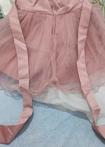 Pink Floral Toddler Dress