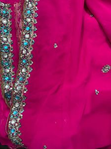 Elegant Pink Saree
