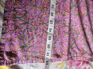Sangria Purple Cotton Kurti