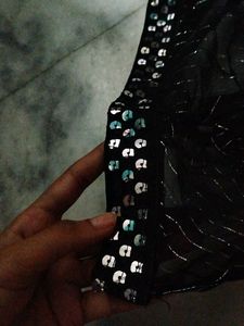 Black Embellished Lehenga Choli
