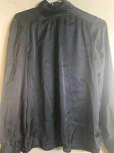 Satin Apple Cut Top