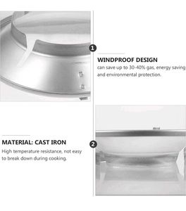 Gas Stove Burner Cover (Pack Of -2)