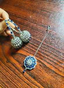 American Diamond AD Jewellery Set