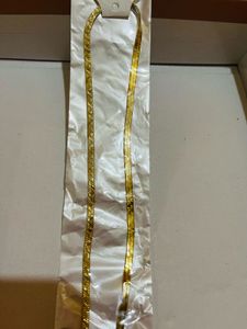 Gold Plated chain new with tag