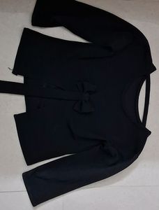Women Black Stylish Top✔️💞