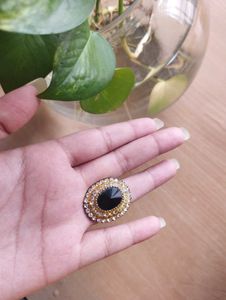 Elegant Black Stone Ring
