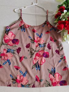 Women Cut sleeve Floral Top