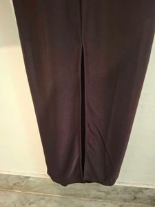 Elegant Brown Maxi Dress