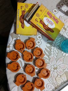 Water Sensor LED Diwali Diyas (Set of 12)