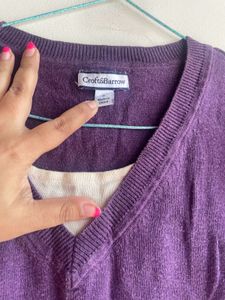 Purple Sweater