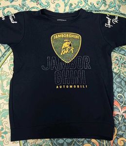 Lamborghini Kids T-Shirt Navy Blue For Boys
