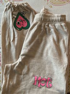 Fun Graphic Print Sweatpants