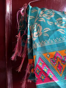 Multicolor Silk Saree