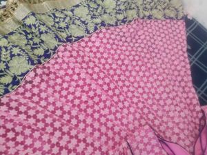 Pink Embroidered Anarkali Suit