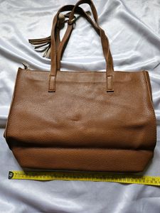 SSAMZIE Leather Handbag