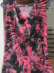 Printed Sleeveless top