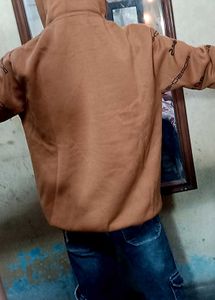 Porsche Boss Hoodie light coffee colour