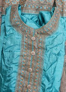Elegant Embroidered Top And Dupatta