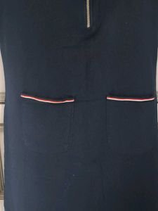 Navy Blue Casual Dress