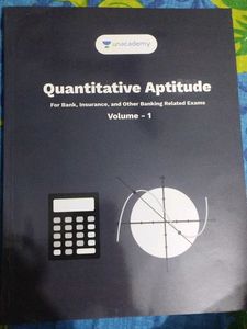 Quantitative Aptitude - Vol 1,  2 and D