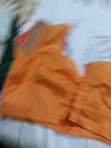 Elegant Printed Saree with blouse