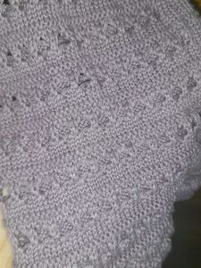 Purple Crochet Crop Top