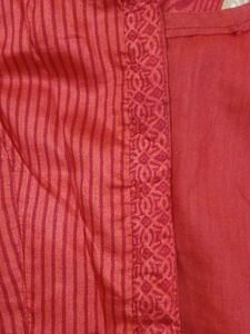 Saree With XL Size Blouse