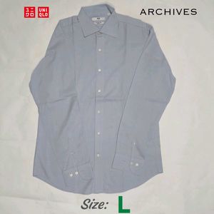 UNIQLO Blue Shirt