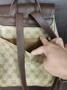 Leather Bibari Vintage Backpack