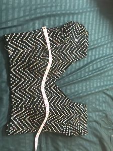 Velvet Readymade Party Blouse