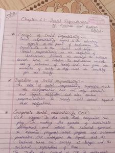 Business Studies Notes