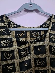 Printed Crepe Kurti