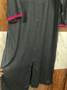 Women Black Kurta